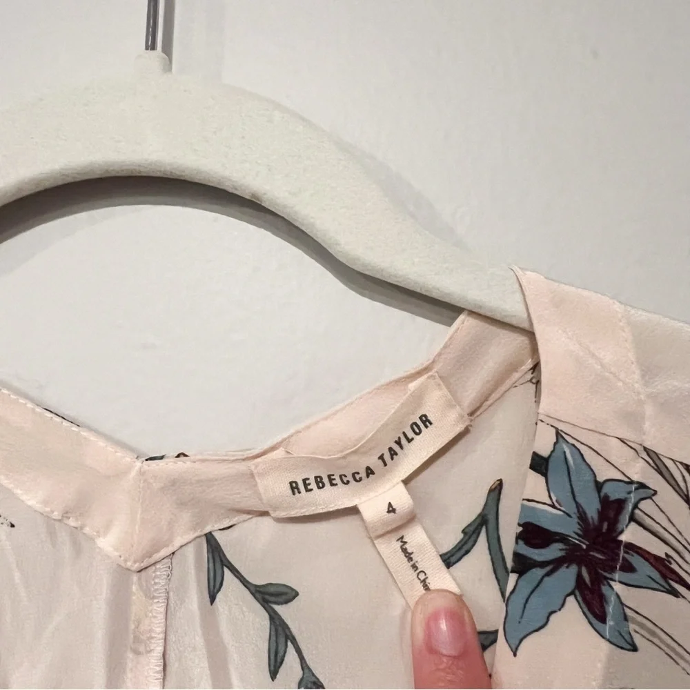 Rebecca Taylor Meadow Flower Top - Picture 6 of 7